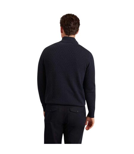 Mens Sweater Top Navy Ted Baker