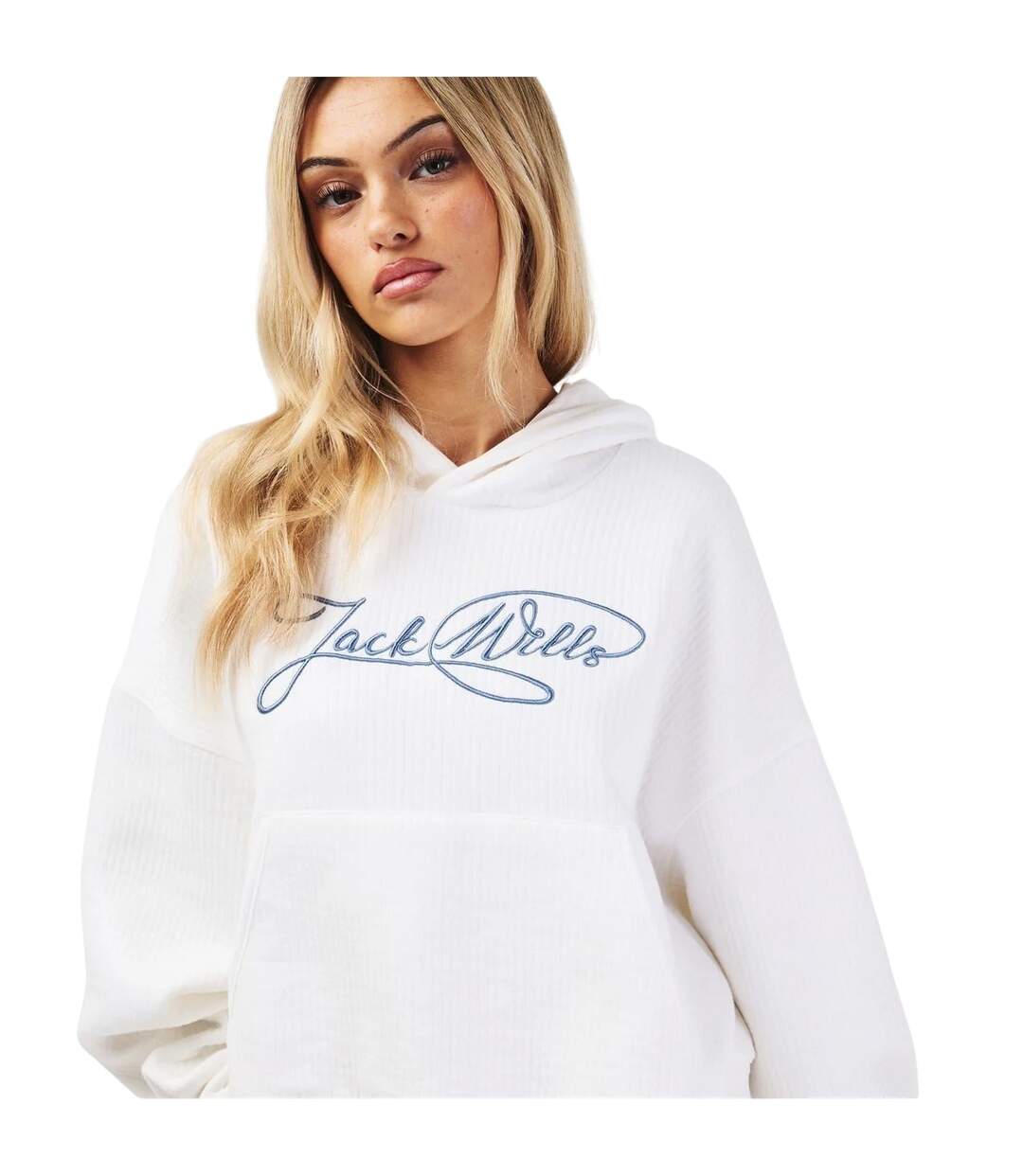 Sweat À Capuche Femme Vieux Blanc Jack Wills-4