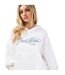 Sweat À Capuche Femme Vieux Blanc Jack Wills-4