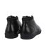 Mens Elgan Leather Flat Boots Black Firetrap-2
