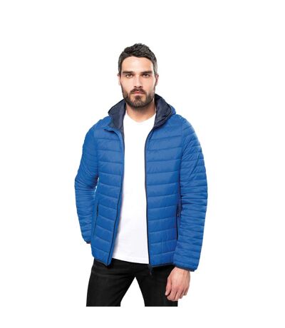 Kariban Mens Lightweight Hooded Down Jacket (Light Royal) - UTPC2666