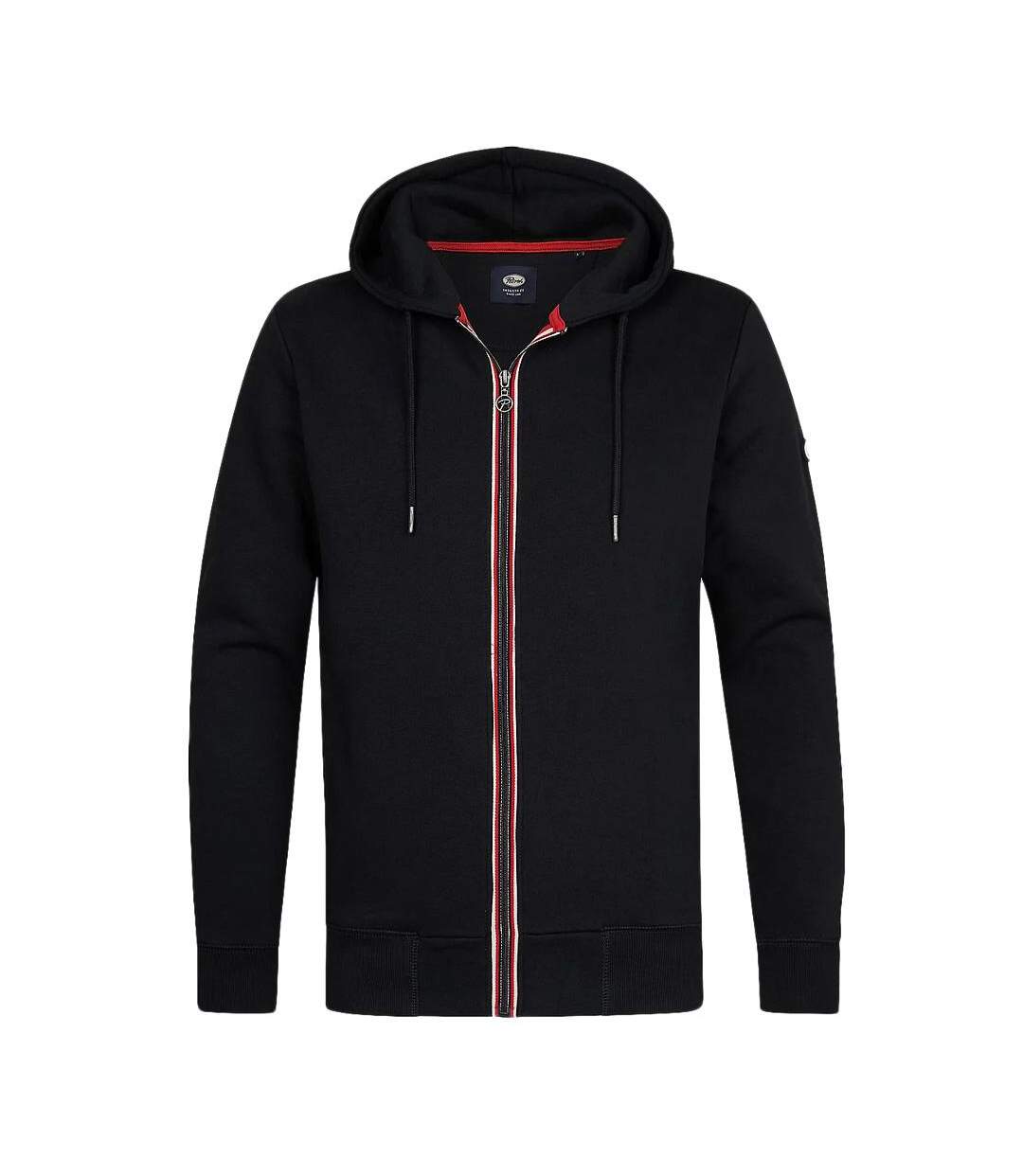 Sweat zippé noir homme petrol industries sweater-1