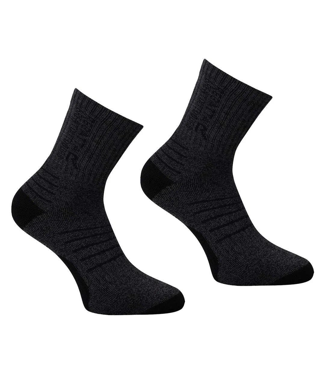 Chaussettes Femme Noir Gris Phoque Regatta-2