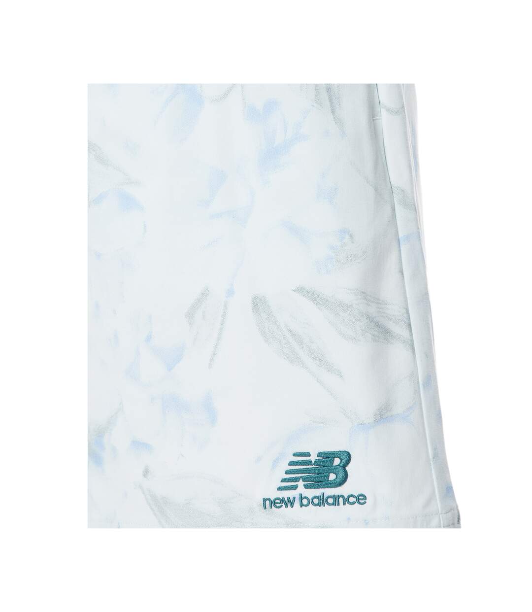 Short De Course Motif/style Floral Femme Blanc Vif New Balance-3