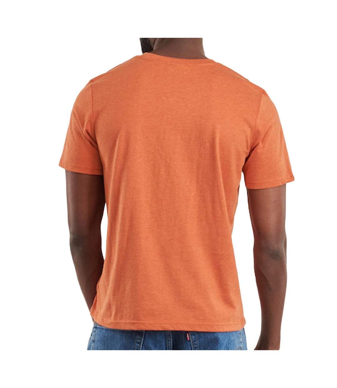 T-Shirt orange homme superdry vl-2