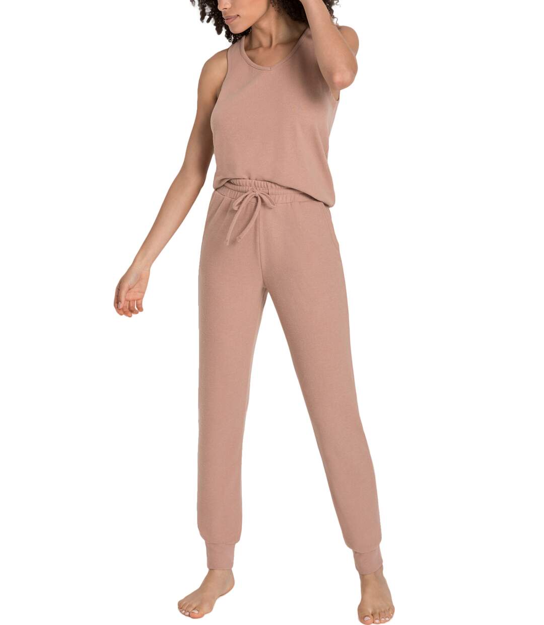 Pantalon loungewear resserré Strick Lascana-3