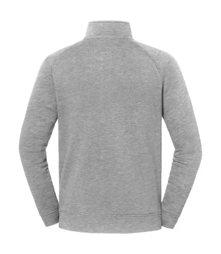 Veste De Survêtement Iconic Premium Homme Gris Clair Chiné Fruit Of The Loom