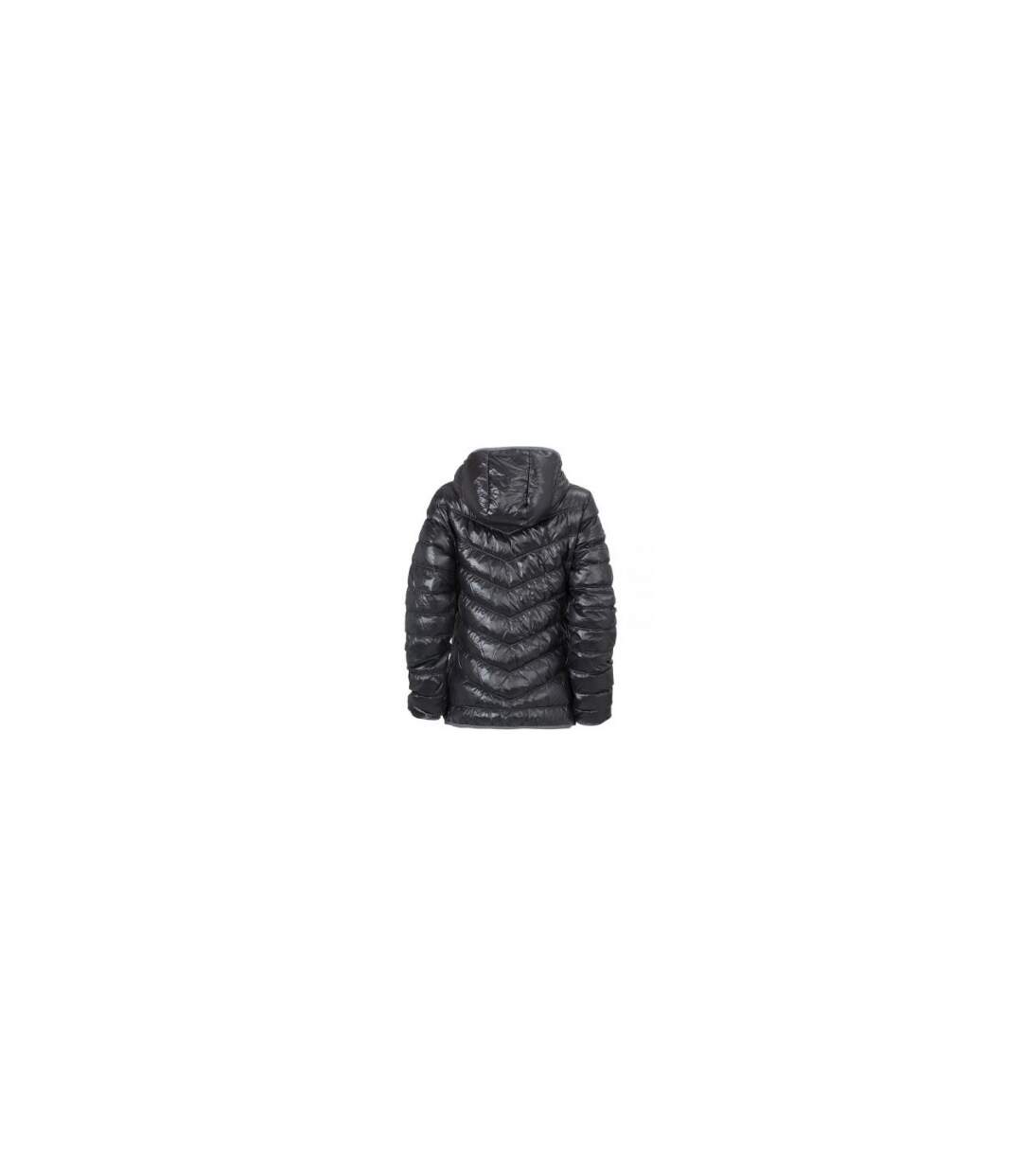 Veste duvet à capuche - doudoune anorak FEMME - JN1059 - noir-2