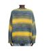 Pull olive/jaune femme teddy smith stripy-2