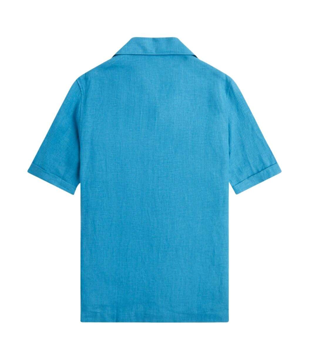 Chemise Runaway Homme Bleu Océan Fred Perry-2