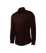 Chemise Motif/style Uni Dynamic Homme Marron Malfini-3