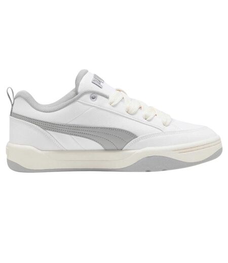 Mens Park Lifestyle Trainers White Grey Puma