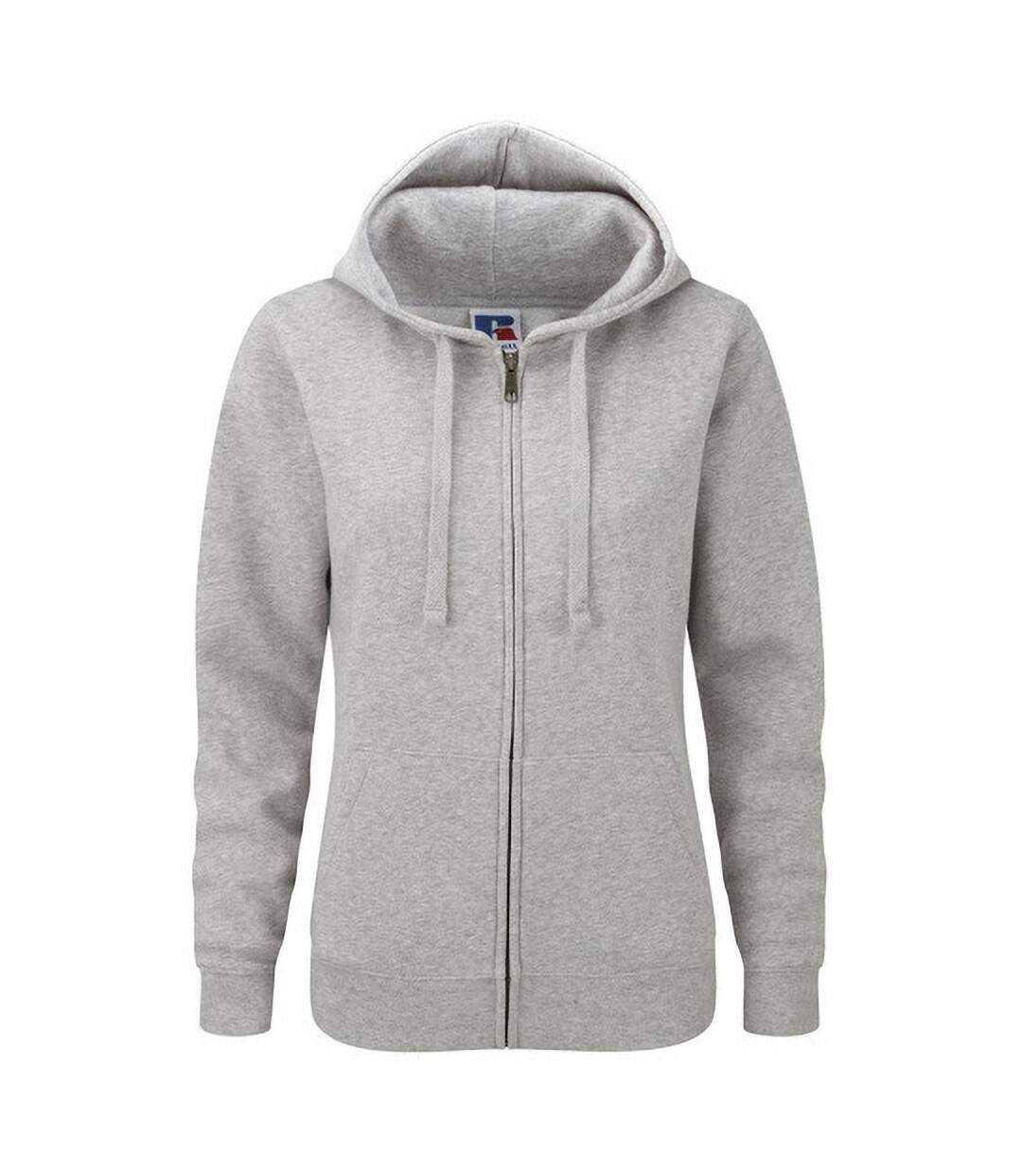 Veste À Capuche Authentic Homme Gris Clair Russell-2