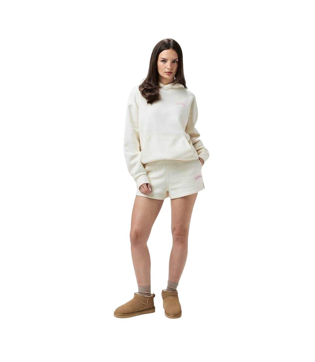 Short De Jogging Femme Vieux Blanc Jack Wills-4