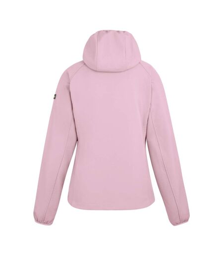 Womens/ladies Soft Shell Jacket Powder Lilac Regatta