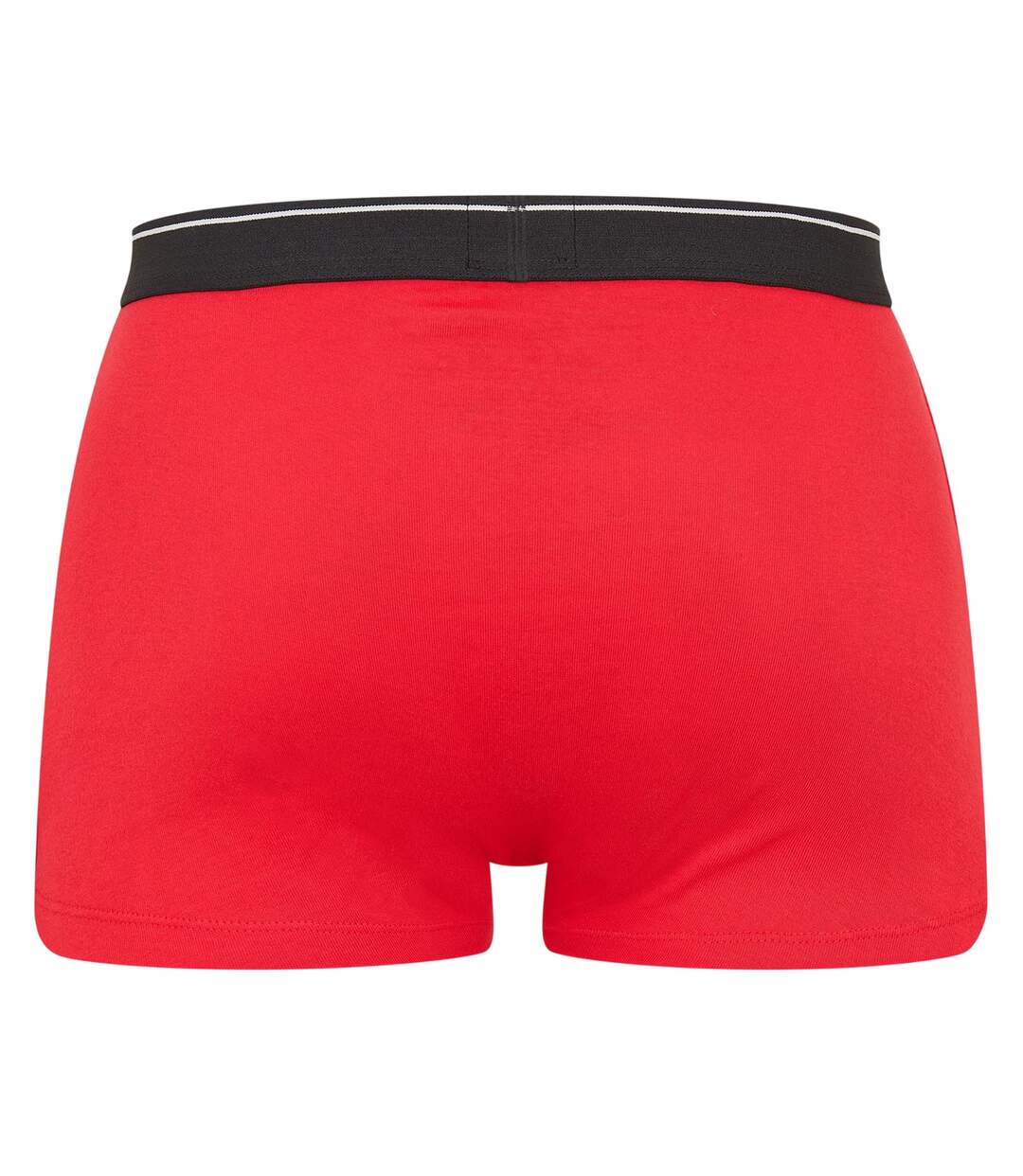 Pack Of 2  Mens Logo Boxer Shorts  Black Red Boss-2