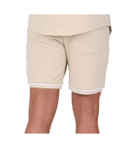 Short beige/blanc homme project x paris ww