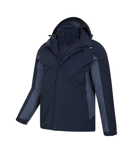 Veste imperméable thunderstorm homme bleu foncé Mountain Warehouse