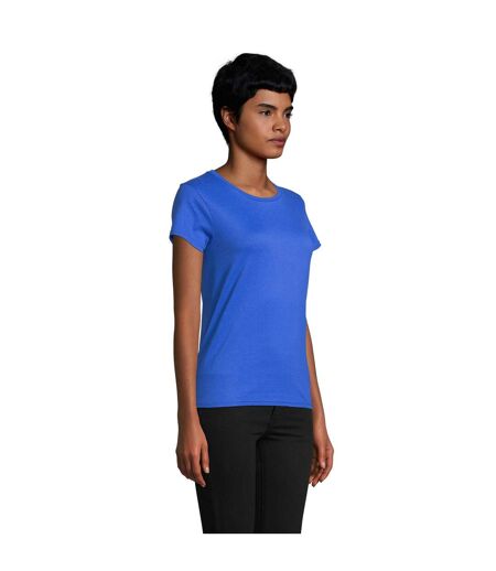 Womens/ladies Pioneer T-shirt Royal Blue SOLS
