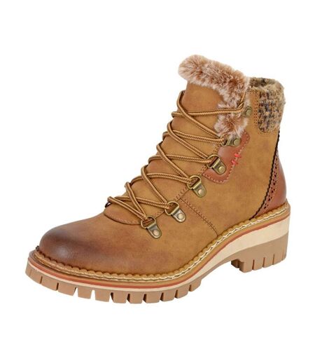 Bottes Teodora Femme Brun Clair Cipriata