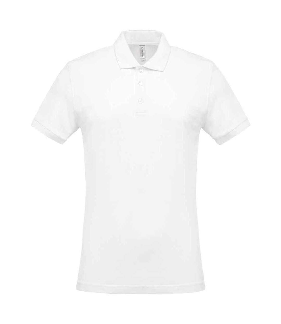 Polo homme blanc Kariban-1