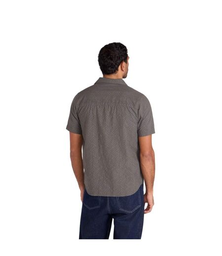 Mens Fiji Textured Shirt Green Mountain Warehouse