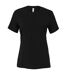 T-shirt Femme Noir Bella + Canvas-2