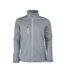 Mens Vert Soft Shell Jacket Metal Grey Printer RED-1