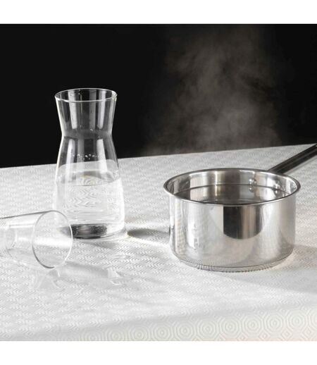 Sous Nappe Protège Table Bulgo 140x140cm Blanc