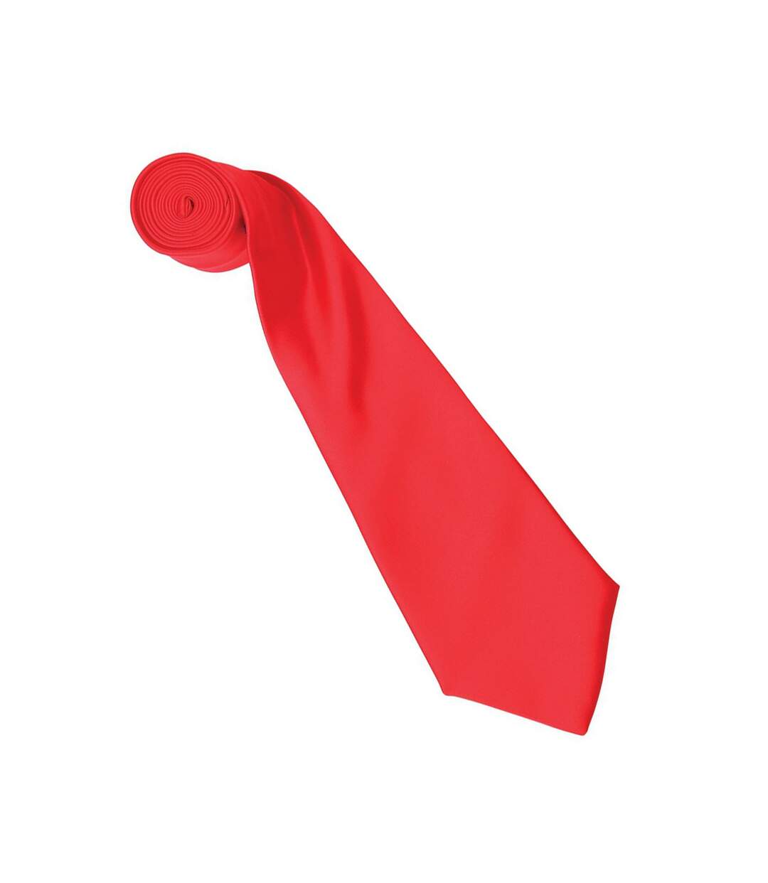 Cravate Colours Collection Taille Unique Rouge Clair Premier-2