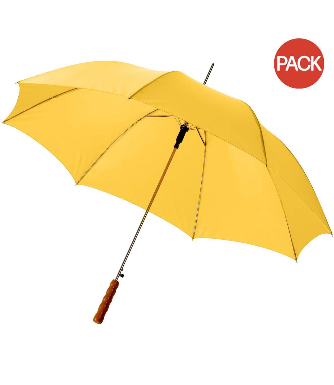 Bullet 23in Lisa Automatic Umbrella (Pack of 2) (Yellow) (83 x 102 cm) - UTPF2515-1