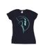 Disney T-shirt en coton Femme/Ladies Lightyear Space Helmet Stare (Bleu marine) - UTBI29052-1