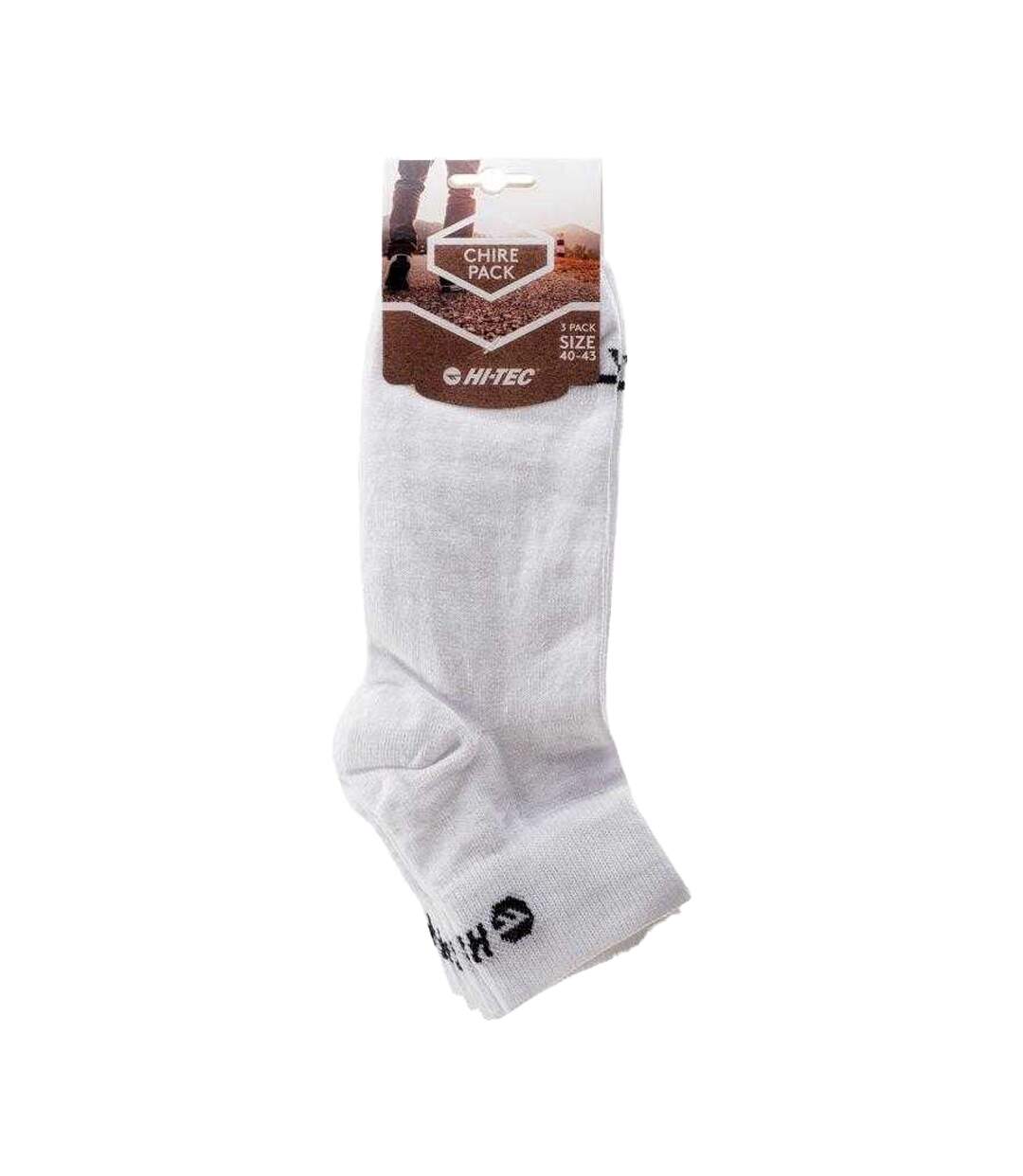 Lot De 3  Chaussettes Chire Homme Blanc Hi-Tec-3