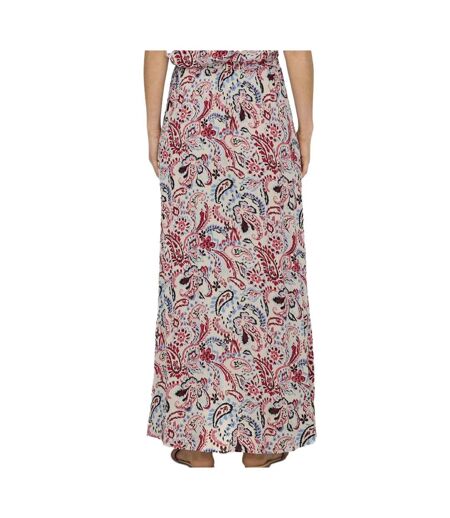 Jupe ecru à fleurs femme jdy breeze - l