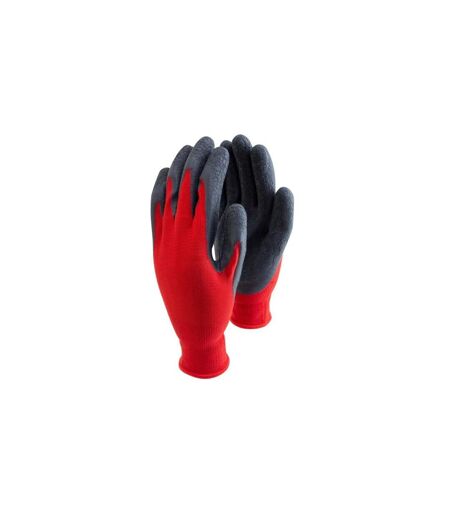 Town & Country Unisex Adult Gardening Gloves (Red/Gray) (M)
