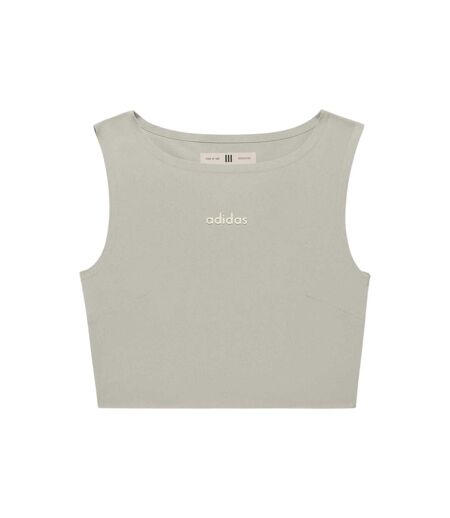 Womens/ladies Fear Of God Minimalist Knitted Tank Top Sesame Adidas