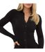 Robe Chemise Manches Longues Femme Noir It-4