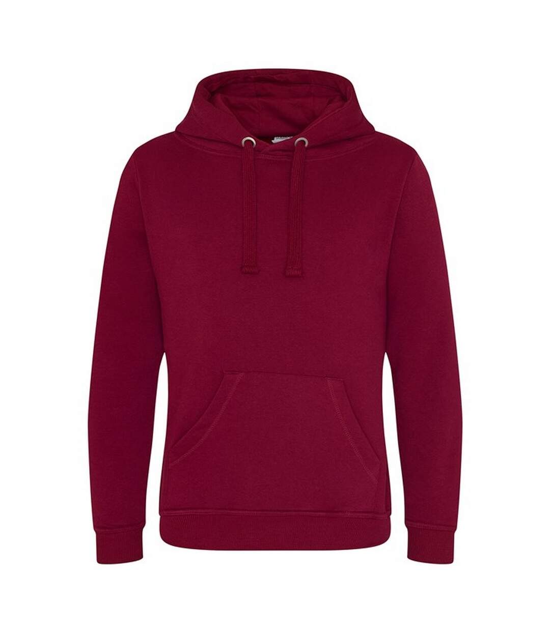 Sweat à capuche adulte bordeaux Awdis