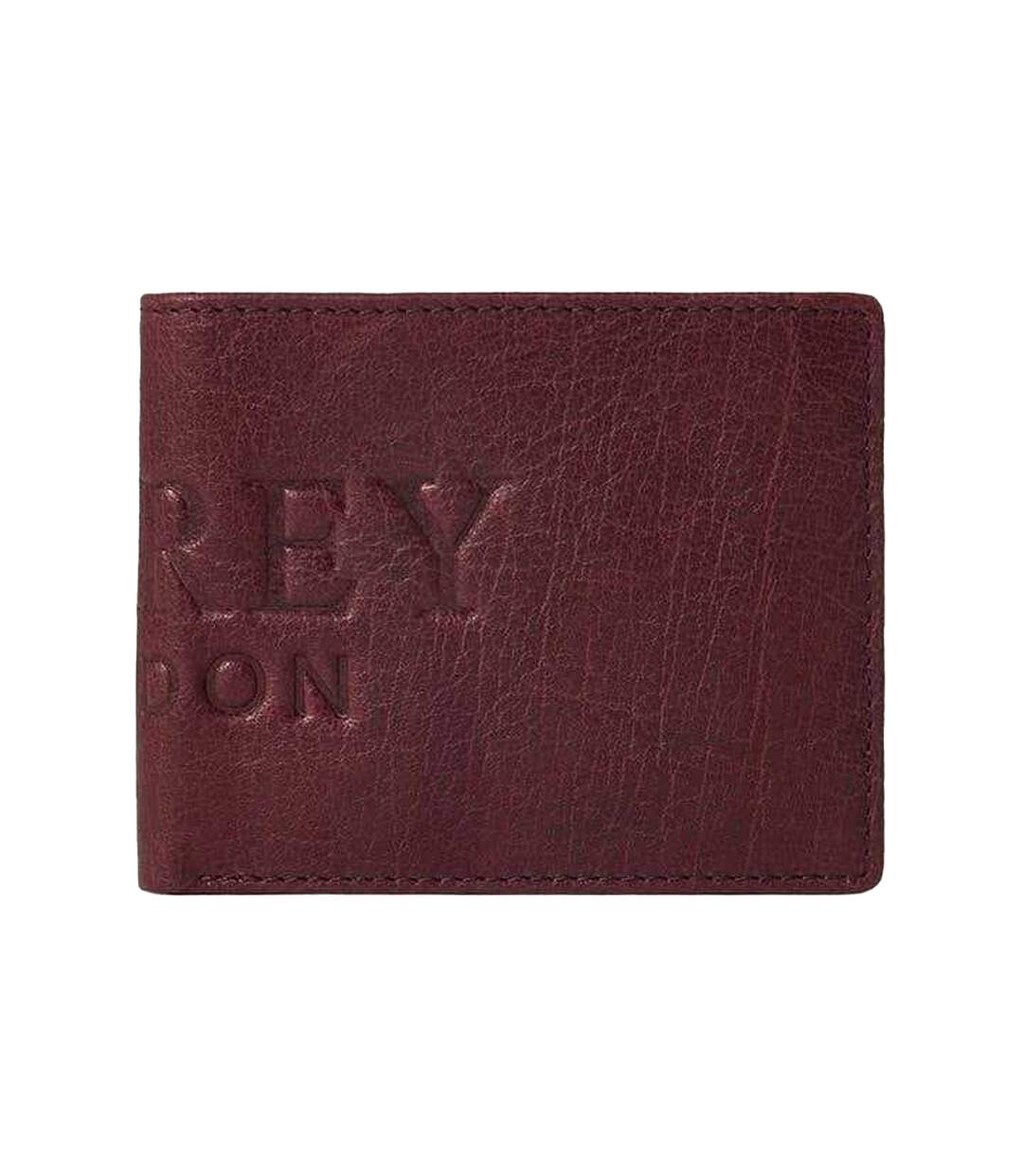 Portefeuille Tous Les Jours Motif/style 2 Plis Barker Taille Unique Bordeaux Osprey-1