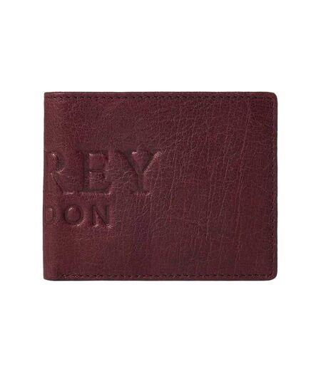 Portefeuille Tous Les Jours Motif/style 2 Plis Barker Taille Unique Bordeaux Osprey