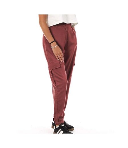 Pantalon fluide bordeaux femme lee cooper okarta - 26
