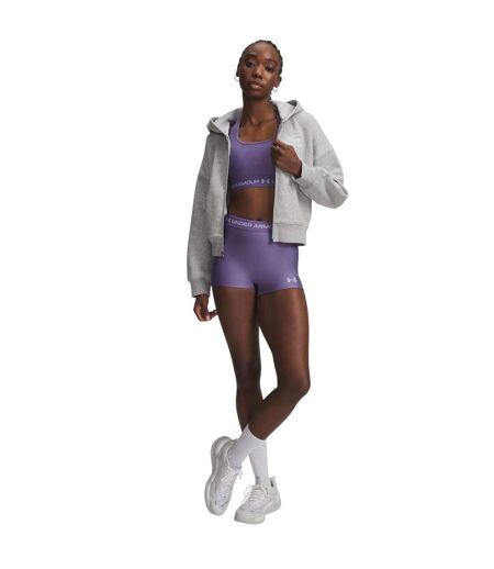 Womens/ladies Heatgear Shorts Purple Under Armour