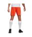 Short Squadra Homme Orange Blanc Adidas-3