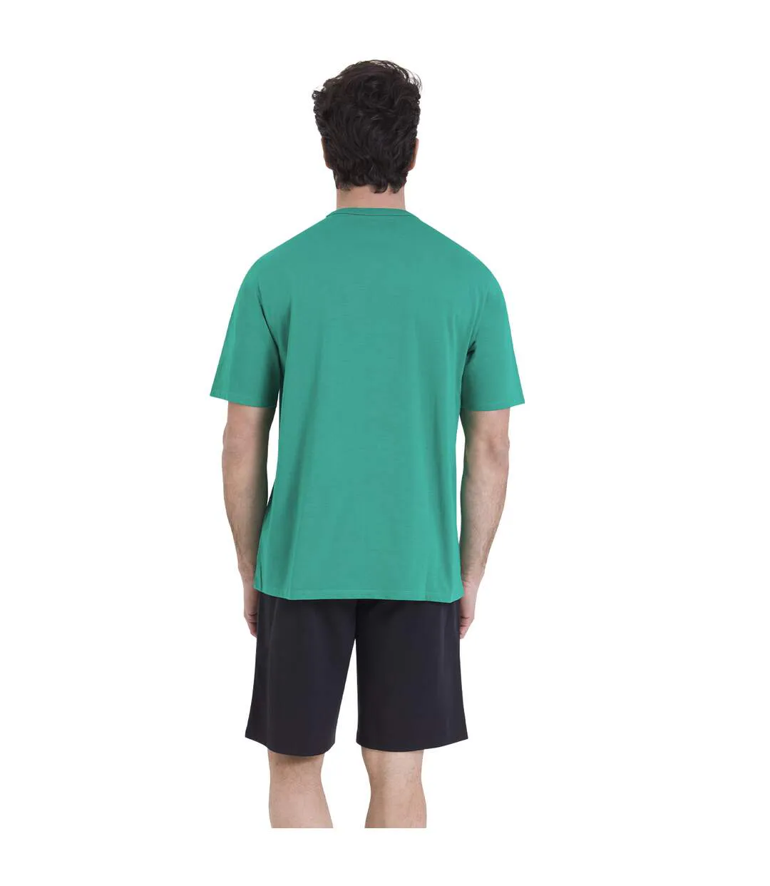 Pyjama court homme Ecopack Sérigraphie Athena-3