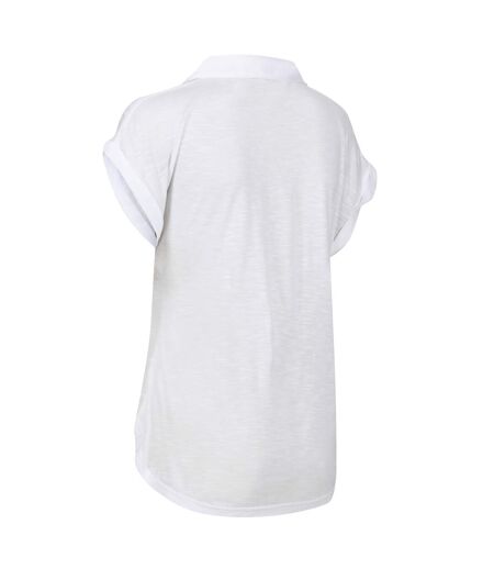 T-shirt lupine femme blanc Regatta