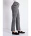 Pantalon droit chevrons ou chiné entrejambe 70 cm-3