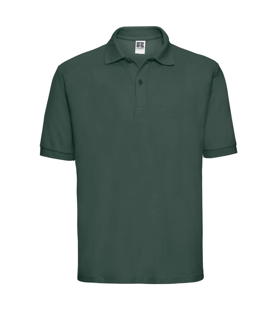 Polo homme vert bouteille Russell Russell