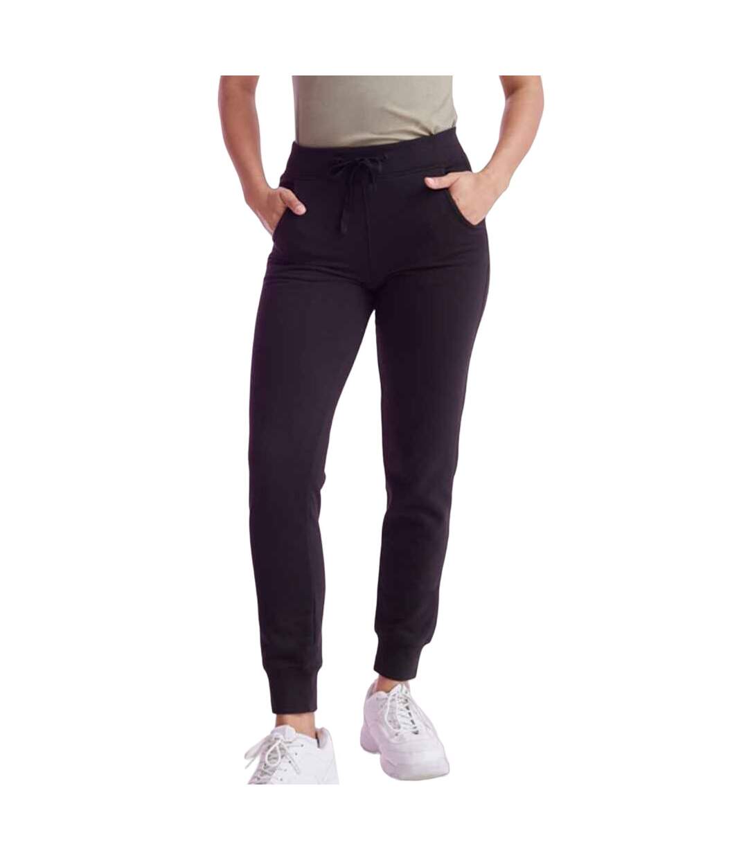 Pantalon De Jogging Femme Noir Skinni Fit-1