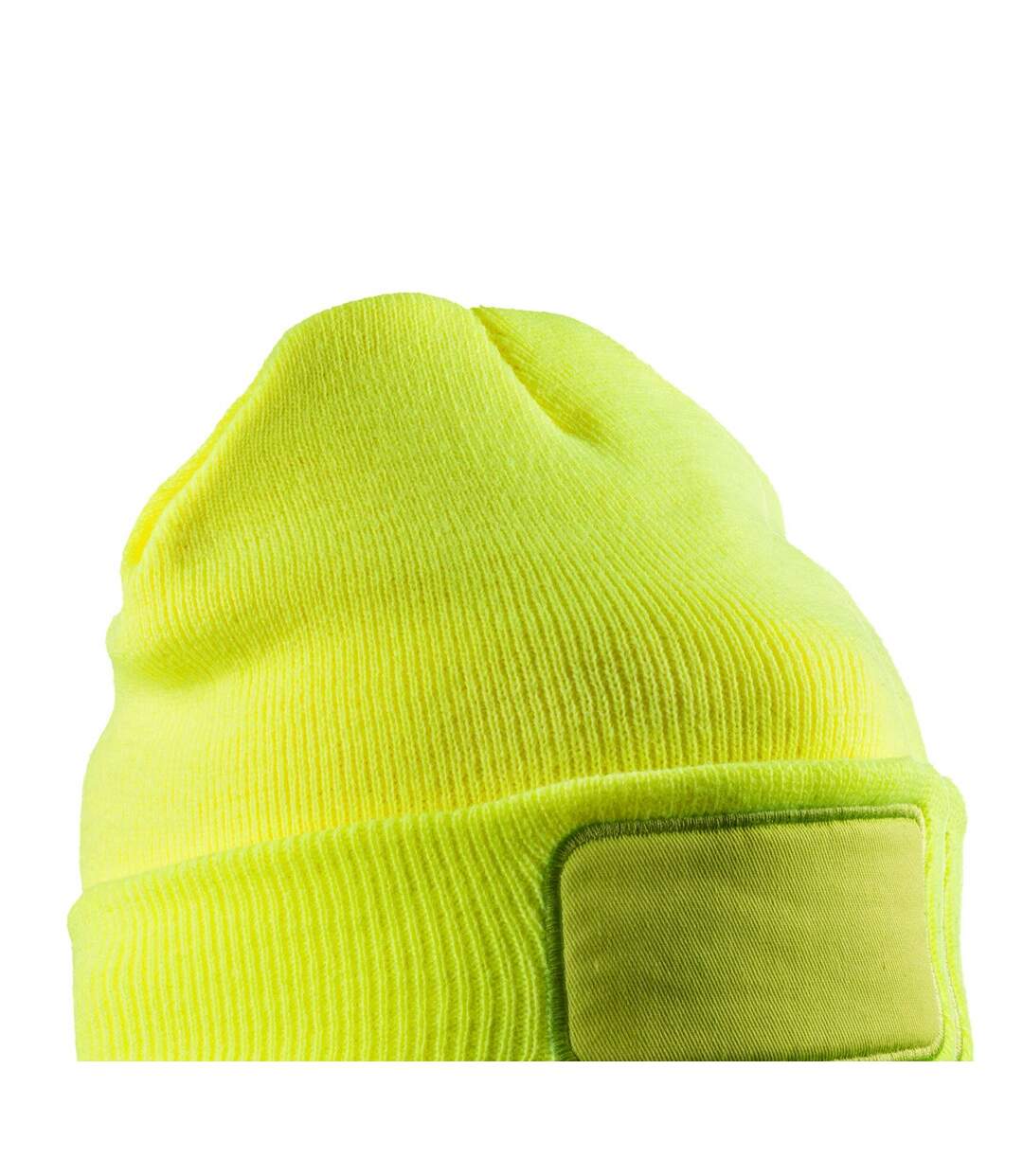 Bonnet Printers Jaune Fluo Result Genuine Recycled-2