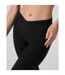 Pantalon De Yoga Évasé Elevation Rhythm Femme Noir Chiné Vuori-4